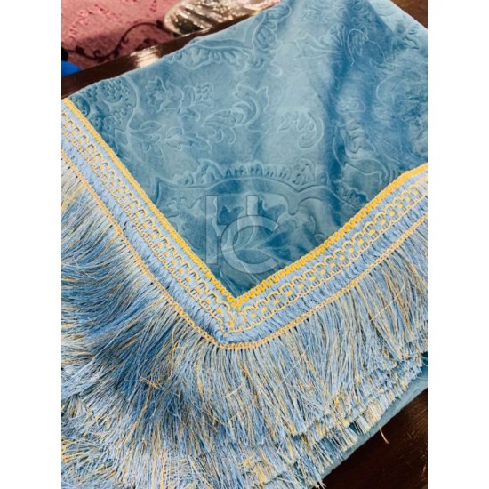 Faux Velvet Embossed Bed Sheet Set 5pcs (Mardian 1710)
