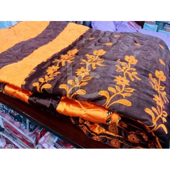 Heavy Silk Embroidered Bed Spread 5pcs (Millennium 2103)