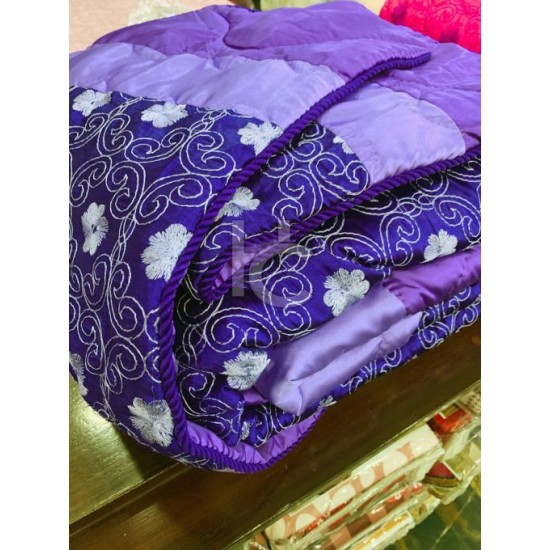 Heavy Silk Embroidered Bed Spread 5pcs (Millennium 2107)