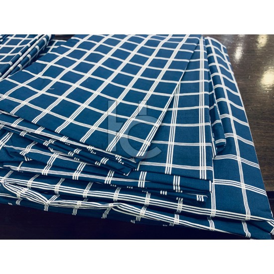 Pure Cotton Bed Sheet 3PC (PC1224)
