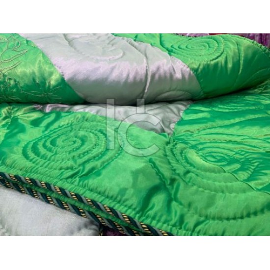 Heavy Silk Embroidered Comforter Set 6pcs (Mellinium Plus 2202)