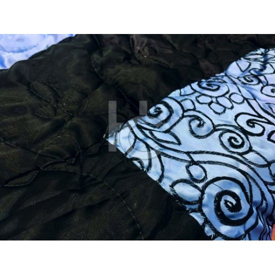 Heavy Silk Embroidered Comforter Set 6pcs (Mellinium Plus 2203)